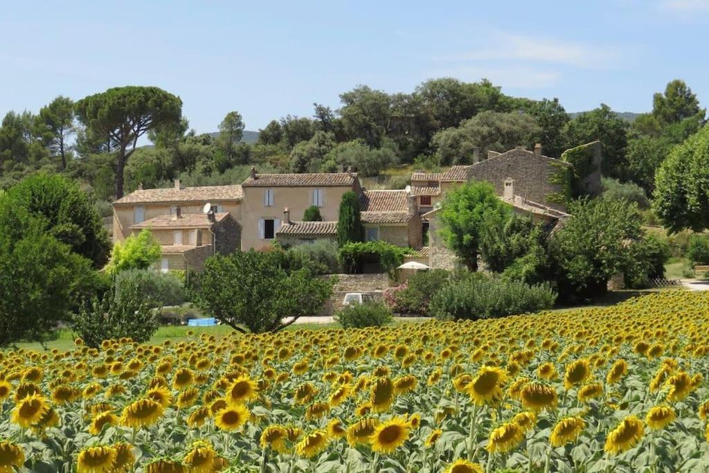 Les Tarraiettes Au Pied Du Luberon Villa Lourmarin Buitenkant foto